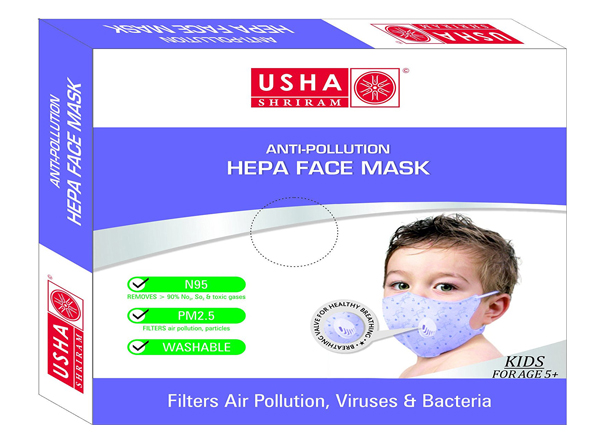 Anti-Pollution HEPA Face Mask for Kids